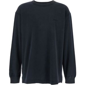 Purple Brand, Heren, Truien, Zwart, Maat: S Katoen,