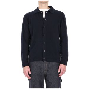 Roberto Collina, Heren, Truien, Blauw, Maat: XL