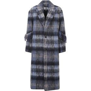 Loewe, Dames, Mantels, Veelkleurig, Maat: XS Wol,