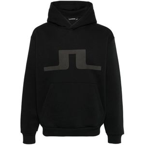 J.Lindeberg Heren Karson Graphic Hoodie Black