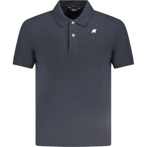 K-Way - Polo Shirt - Blauw - Katoen