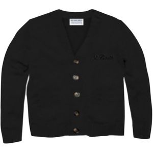 MC2 Saint Barth, Heren, Truien, Zwart, Maat: S Kasjmier,