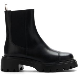 Stuart Weitzman, Dames, Schoenen, Zwart, Maat: 39 EU Leer,