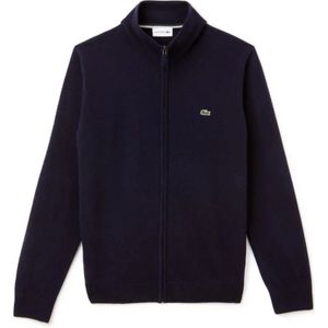Lacoste, Heren, Jassen, Blauw, Maat: XS Wol,