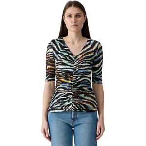 Just Cavalli, Dames, Blouses & Shirts, Veelkleurig, Maat: L Viscose,