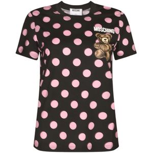 Moschino, Dames, Tops, Veelkleurig, Maat: S