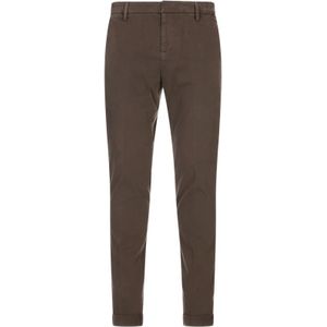 Dondup, Heren, Broeken, Bruin, Maat: W32 Katoen,