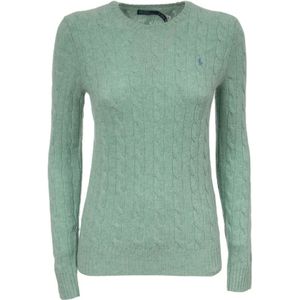 Polo Ralph Lauren, Dames, Truien, Groen, Maat: XL Wol,