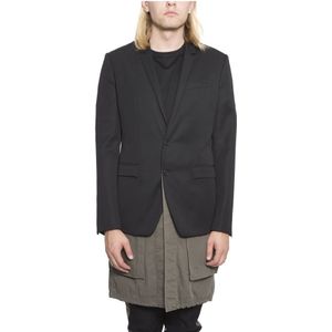 Juun.J, Heren, Jassen, Groen, Maat: M Wol,