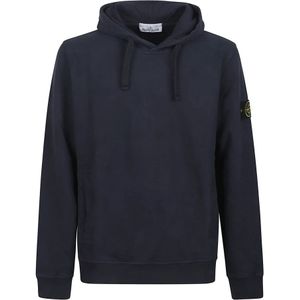 Stone Island, Heren, Sweatshirts & Hoodies, Blauw, Maat: S