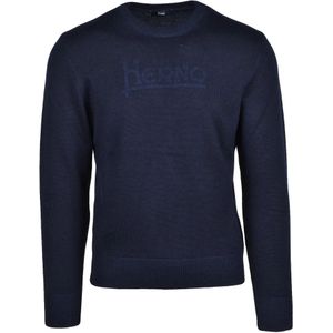 Herno, Heren, Truien, Blauw, Maat: M