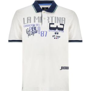 La Martina, Heren, Tops, Wit, Maat: 2XL