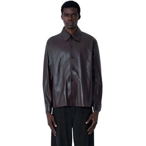 Our Legacy, Heren, Jassen, Bruin, Maat: S Leer,