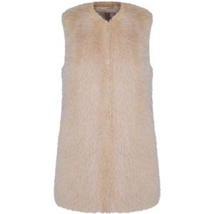 Herno, Dames, Jassen, Beige, Maat: XS Satijn,
