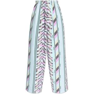 Balenciaga, Heren, Broeken, Veelkleurig, Maat: XS Fleece,