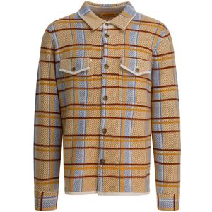 Guest In Residence, Heren, Overhemden, Veelkleurig, Maat: S Kasjmier,