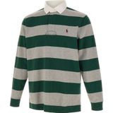 Polo Ralph Lauren - Shirt - Grijs Gemêleerd - Lange Mouw - Polokraag