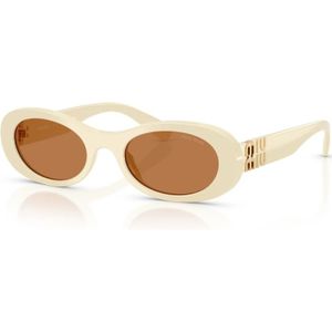 Miu Miu, Dames, Accessoires, Wit, Maat: 50 MM