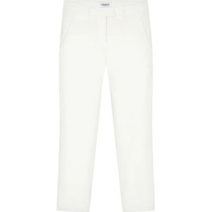 Dondup, Dames, Broeken, Wit, Maat: W25 Velours,