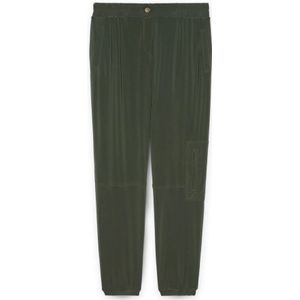 Fiorella Rubino, Dames, Broeken, Groen, Maat: XS Jersey,