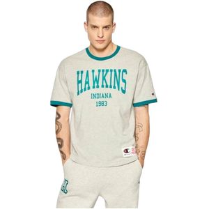 Champion, Heren, Tops, Wit, Maat: L