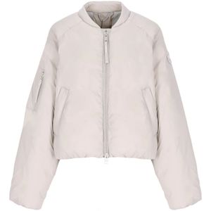 Canada Goose, Dames, Jassen, Grijs, Maat: XS