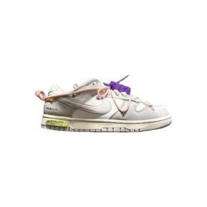 Nike Paarse Ros�é Low Off-White Sneakers , Multicolor , Heren , Maat: 42 1/2 EU