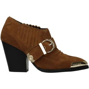Versace Jeans Couture, Dames, Schoenen, Bruin, Maat: 39 EU Suède,