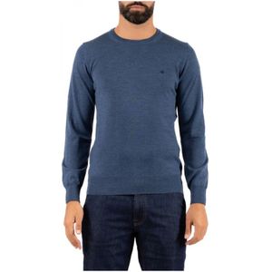 Brooksfield, Heren, Truien, Blauw, Maat: S