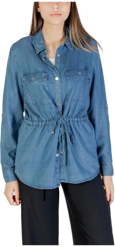 ONLY Blouse 'ONLCHARIS'  blauw denim