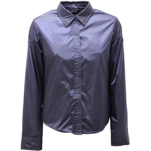 Save The Duck, Dames, Jassen, Blauw, Maat: S Nylon,