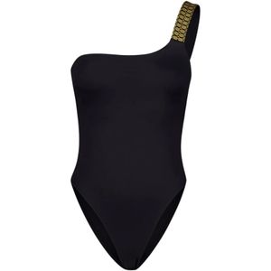 Zeus+Dione, Dames, Badkleding, Zwart, Maat: L Leer,