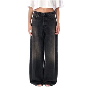 Haikure, Dames, Jeans, Grijs, Maat: W26 Denim,