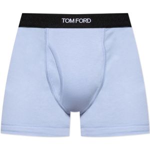 Tom Ford, Heren, Ondergoed, Blauw, Maat: S Katoen,