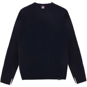 Colmar, Heren, Truien, Blauw, Maat: S Wol,