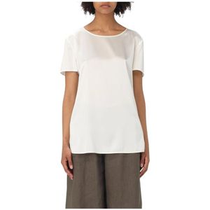 Max Mara, Dames, Blouses & Shirts, Wit, Maat: XS