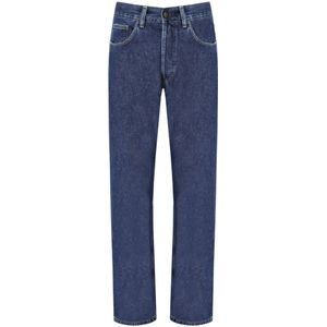 Carhartt Wip, Heren, Jeans, Blauw, Maat: W33 Katoen,