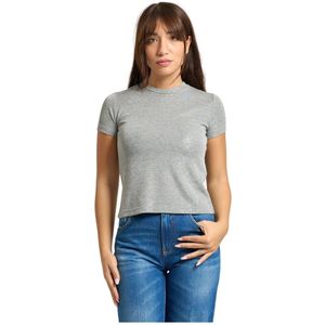 Gaëlle Paris, Dames, Tops, Grijs, Maat: S