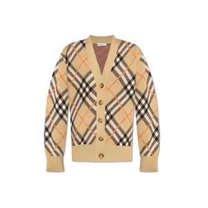 Burberry Geruite Patroon Vest , Multicolor , Dames , Maat: L