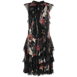 Etro, Dames, Jurken, Veelkleurig, Maat: XS Zijde,