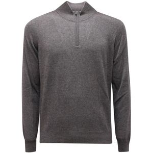 Ferrante, Heren, Truien, Grijs, Maat: M Wol,