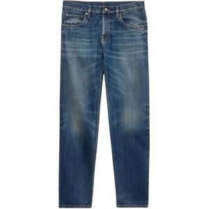 Prada, Heren, Jeans, Blauw, Maat: W32 Katoen,