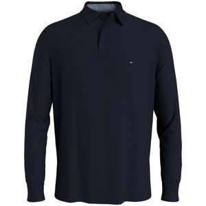 Tommy Hilfiger, Heren, Tops, Blauw, Maat: S Katoen,