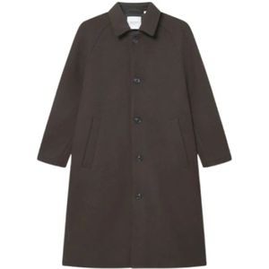 Les Deux, Heren, Mantels, Bruin, Maat: XL Wol,