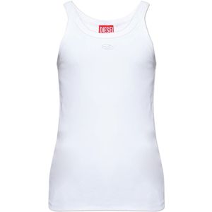 Diesel, Heren, Tops, Wit, Maat: L