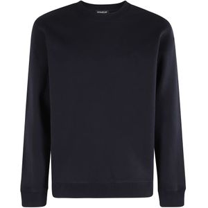 Dondup, Heren, Sweatshirts & Hoodies, Blauw, Maat: L