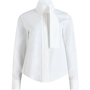 Patou, Dames, Blouses & Shirts, Wit, Maat: S