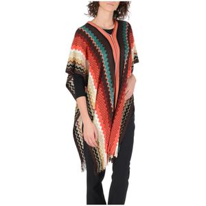 Missoni, Dames, Jassen, Veelkleurig, Maat: ONE Size Wol,