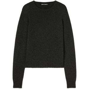 Palm Angels, Heren, Truien, Grijs, Maat: S