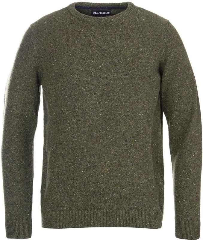 Barbour - Tisbury - Donkergroene Trui - Heren - Pullovers